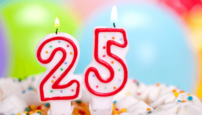 25th birthday cake planning for retirement